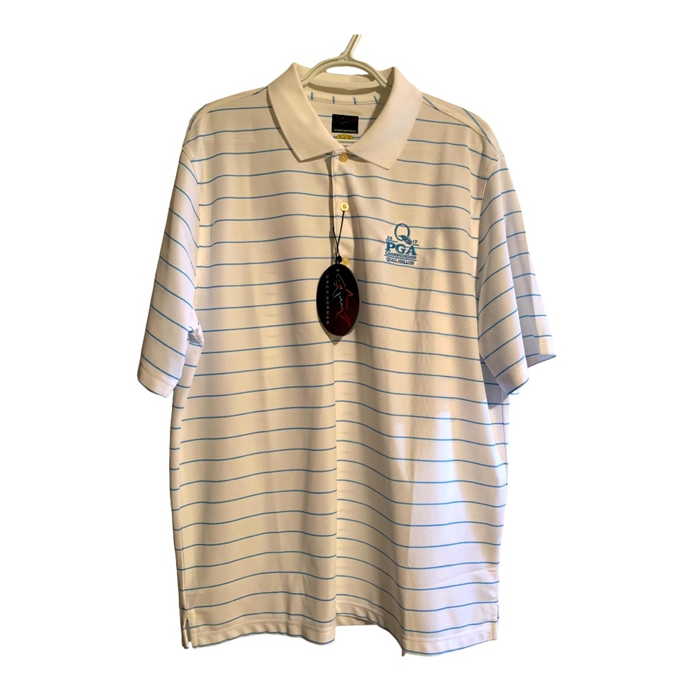 NWT Greg Norman golf shirt, Quail Hollow PGA